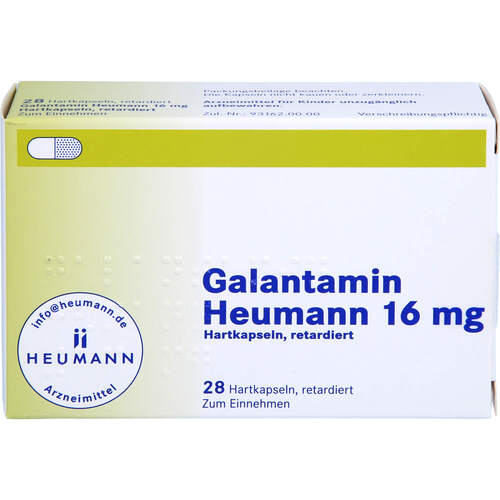Galantamin Heumann 16 mg Hartkapseln retardiert, 28 Stk., Heumann Pharma GmbH & Co. Generica KG