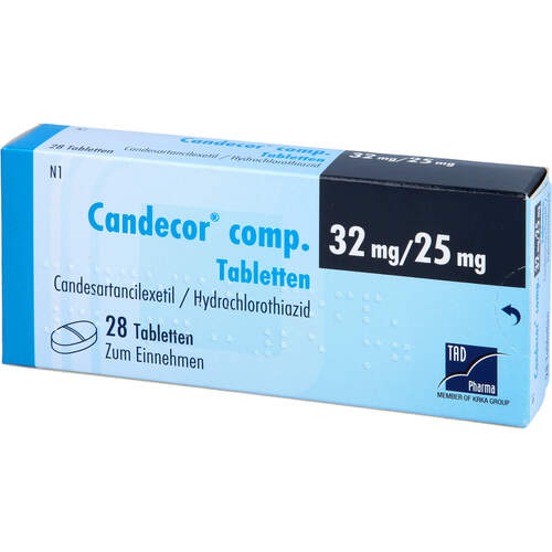 Candecor comp 32mg/25mg Tabletten, 28 Stk., TAD Pharma GmbH