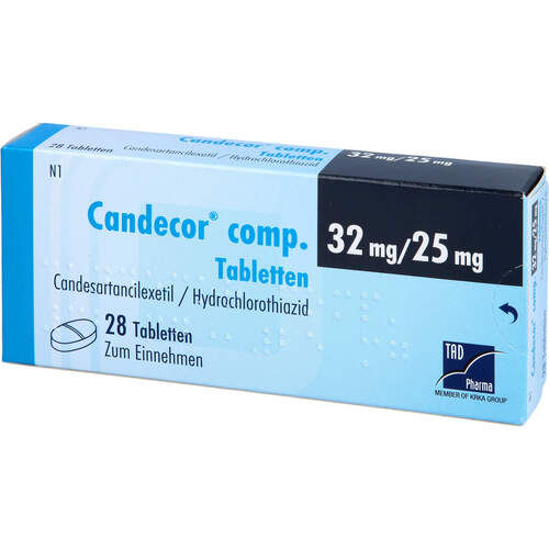 Candecor comp 32mg/25mg Tabletten, 28 ST, TAD Pharma GmbH