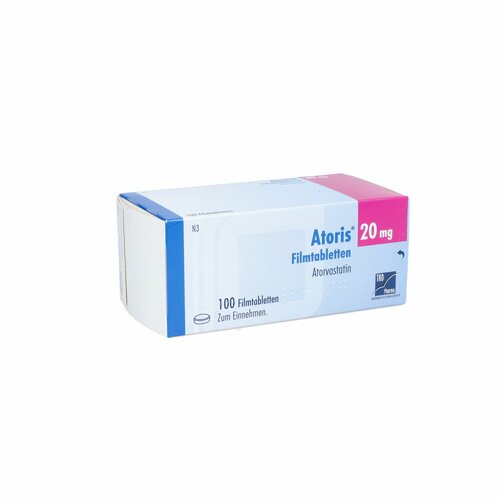 Atoris 20mg Filmtabletten, 100 Stk., TAD Pharma GmbH