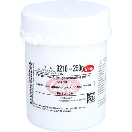 VASELINUM ALBUM pro ophthalmicum, 250 g, Caesar & Loretz GmbH