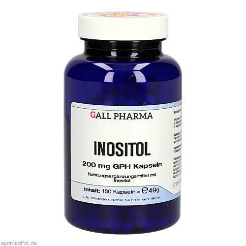 Inositol 200 mg GPH Kapseln, 180 ST, Hecht-Pharma GmbH