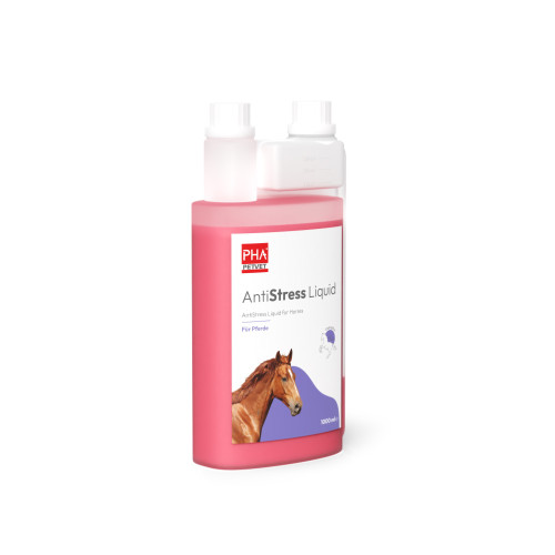 PHA AntiStress Liquid für Pferde, 1000 ml, PetVet GmbH