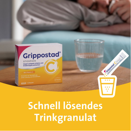 Grippostad C Stickpack, 12 Stk., STADA Consumer Health Deutschland GmbH