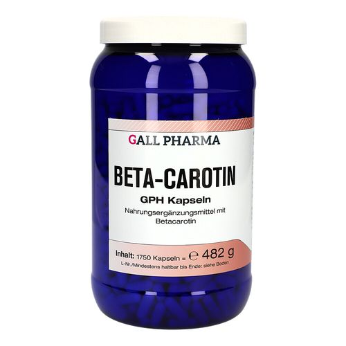 Beta-Carotin 5mg GPH Kapseln, 1750 Stk., Hecht-Pharma GmbH