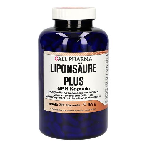 Liponsäure 150mg GPH Kapseln, 360 ST, Hecht-Pharma GmbH