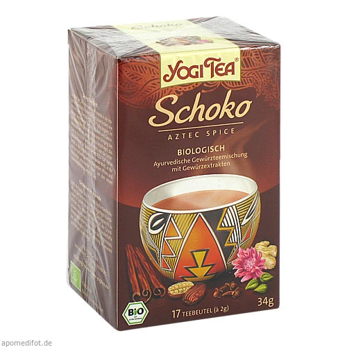 Yogi Tea Schoko Bio, 17x2,0 g, YOGI TEA GmbH