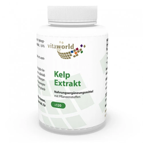 Kelp Extrakt, 120 Stk., Vita World GmbH