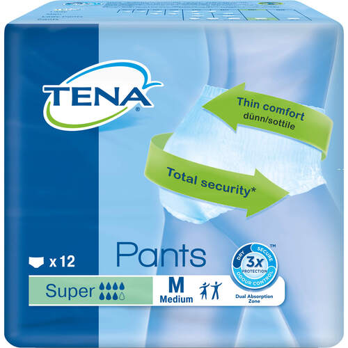 TENA Pants Super Medium ConfioFit, 12 Stk., Essity Germany GmbH