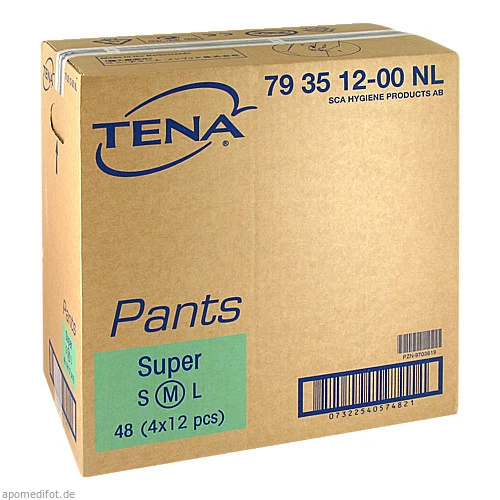 TENA Pants Super Medium ConfioFit, 4X12 ST, Essity Germany GmbH