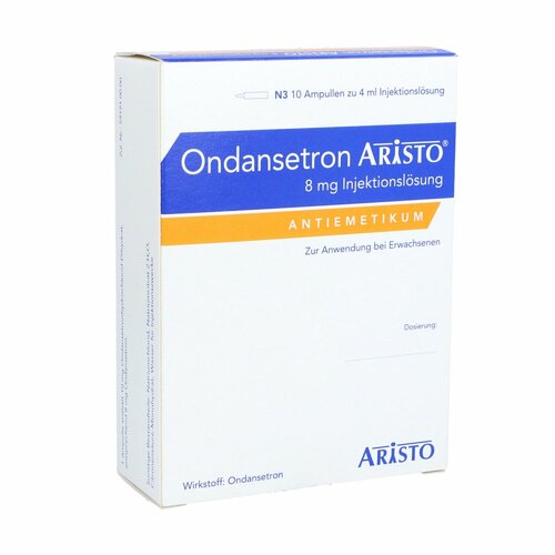 Ondansetron Aristo 8mg Injektionslösung, 10 Stk., Aristo Pharma GmbH
