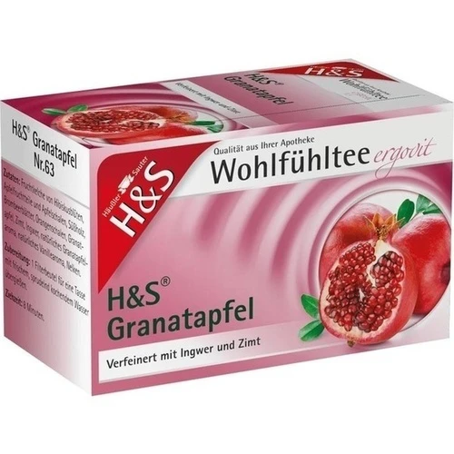 H&S Granatapfel, 20x2,0 g, H&S Tee - Gesellschaft mbH & Co.