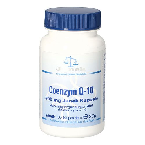 Coenzym Q-10 200 mg Junek Kapseln, 60 Stk., Bios Medical Services