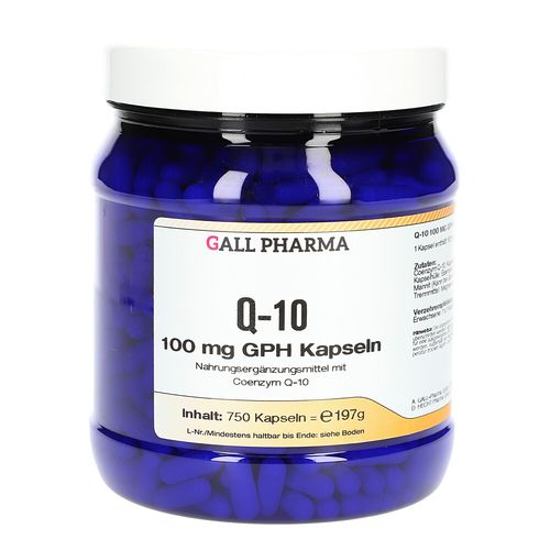 Q-10 100mg GPH Kapseln, 750 Stk., Hecht-Pharma GmbH