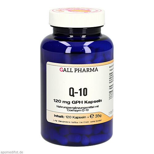 Q-10 120mg GPH Kapseln, 120 Stk., Hecht-Pharma GmbH