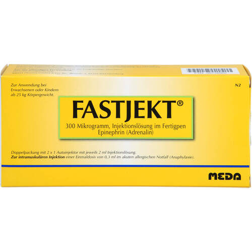 FASTJEKT Autoinjektor, 2 st, Viatris Healthcare GmbH