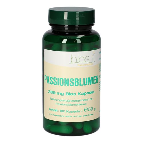 Passionsblumen 289mg Bios Kapseln, 100 Stk., Bios Medical Services