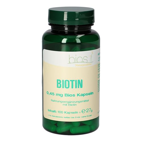 Biotin 0.45mg Bios Kapseln, 100 Stk., Bios Medical Services