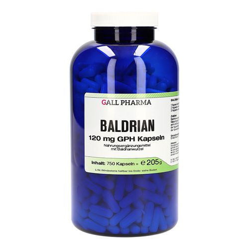 Baldrian 120 mg GPH Kapseln, 750 Stk., Hecht-Pharma GmbH