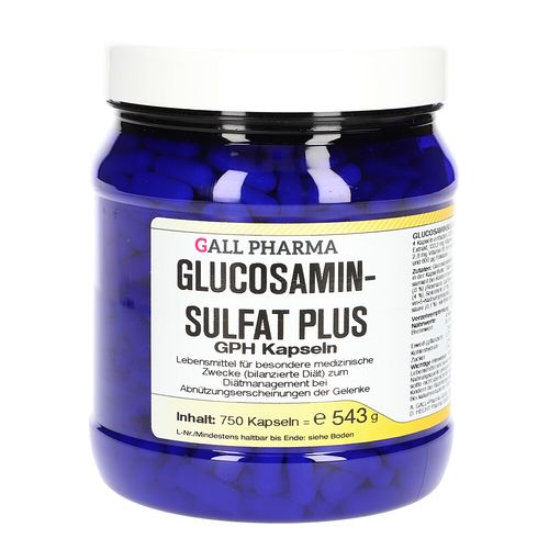 Glucosaminsulfat plus GPH Kapseln, 750 Stk., Hecht-Pharma GmbH