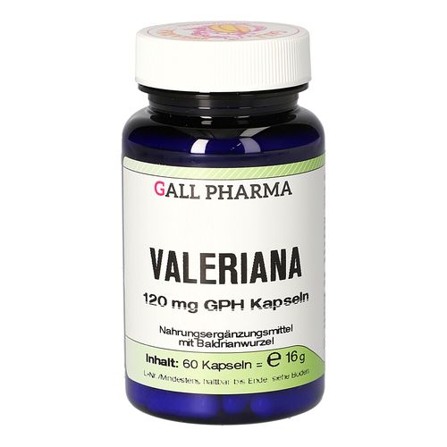 Valeriana 120 mg GPH Kapseln, 60 Stk., Hecht-Pharma GmbH