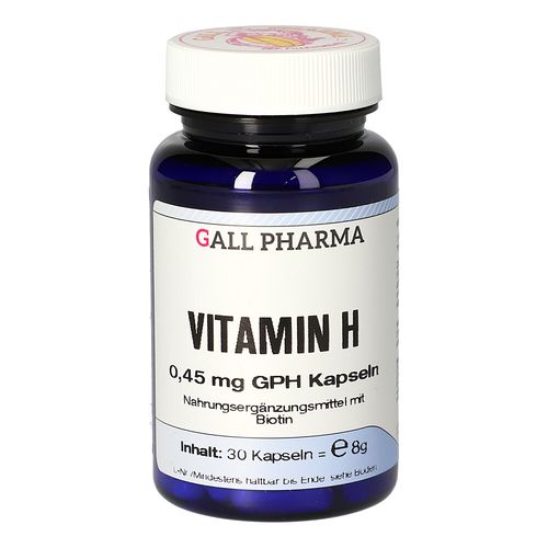 Vitamin H 0.45 mg GPH Kapseln, 30 Stk., Hecht-Pharma GmbH