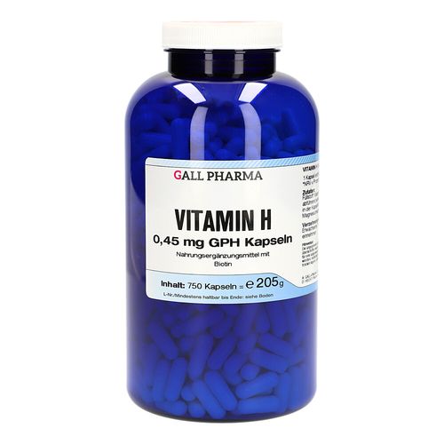 Vitamin H 0.45 mg GPH Kapseln, 750 Stk., Hecht-Pharma GmbH