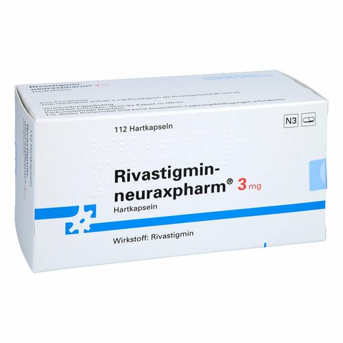 Rivastigmin-neuraxpharm 3 mg Hartkapseln, 112 Stk., neuraxpharm Arzneimittel GmbH