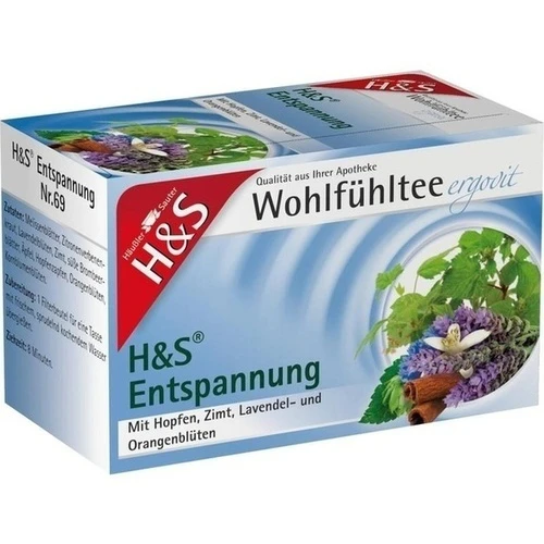 H&S Entspannung, 20x1,8 g, H&S Tee - Gesellschaft mbH & Co.