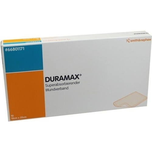 DURAMAX Wundverband 10x20 cm, 10 St, Smith & Nephew GmbH