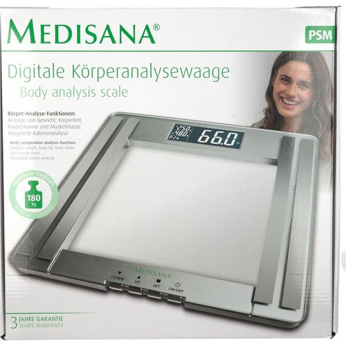 Medisana Digitale K&ouml;rperanalysewaage PSM, 1 Stk., Promed GmbH