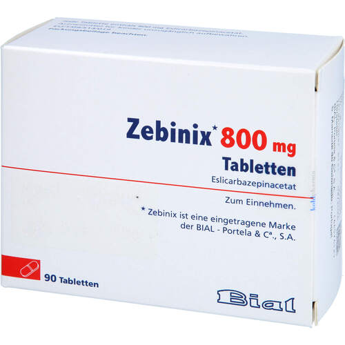 Zebinix 800mg Tabletten, 90 Stk., kohlpharma GmbH