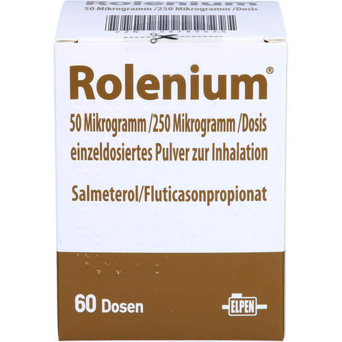 Rolenium 50 Mikrogramm/250 Mikrogramm 60ED, 60 Stk., Elpen Pharmaceutical Co. Inc.