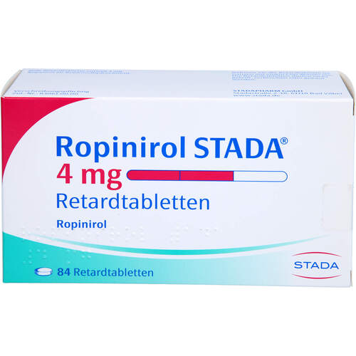 Ropinirol STADA 4mg Retardtabletten, 84 Stk., STADAPHARM GmbH