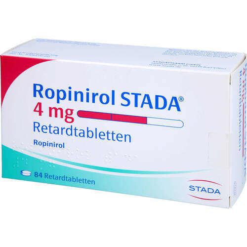 Ropinirol STADA 4mg Retardtabletten, 84 Stk., STADAPHARM GmbH