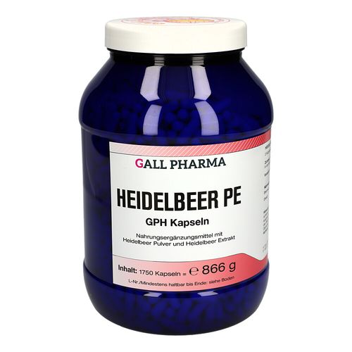 Heidelbeer PE Kapseln, 1750 Stk., Hecht-Pharma GmbH