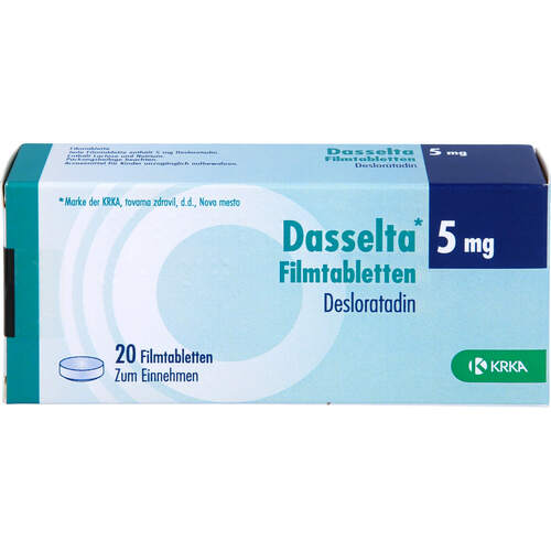 Dasselta 5mg Filmtabletten, 20 Stk., Emra-Med Arzneimittel GmbH