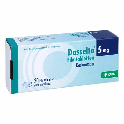 Dasselta 5mg Filmtabletten, 20 Stk., Emra-Med Arzneimittel GmbH