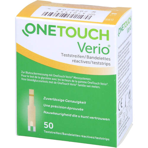 One Touch Verio Teststreifen, 50 Stk., Eurimpharm Arzneimittel GmbH