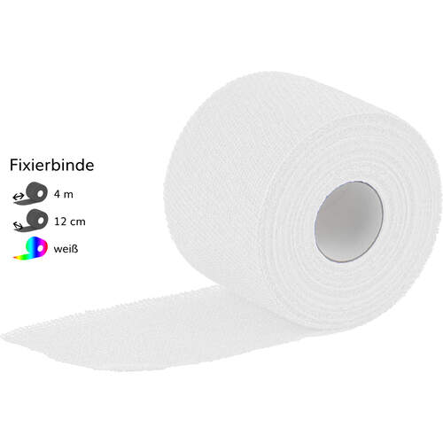 Mollelast haft latexfrei weiß 12cm x 4m gedehnt, 1 Stk., Lohmann & Rauscher GmbH & Co. KG