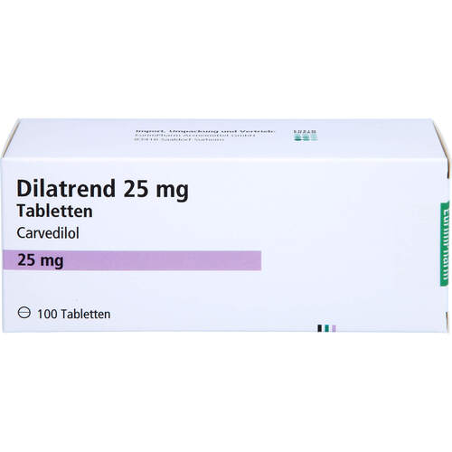 Dilatrend 25mg, 100 Stk., Eurimpharm Arzneimittel GmbH