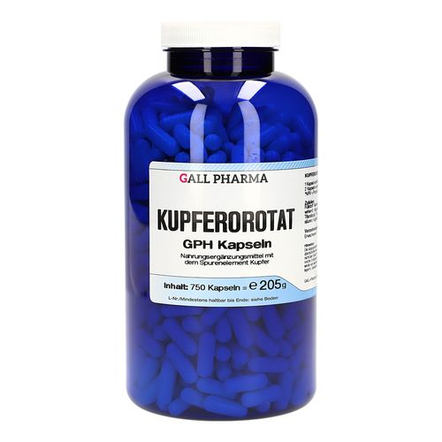 Kupferorotat GPH Kapseln, 750 Stk., Hecht-Pharma GmbH