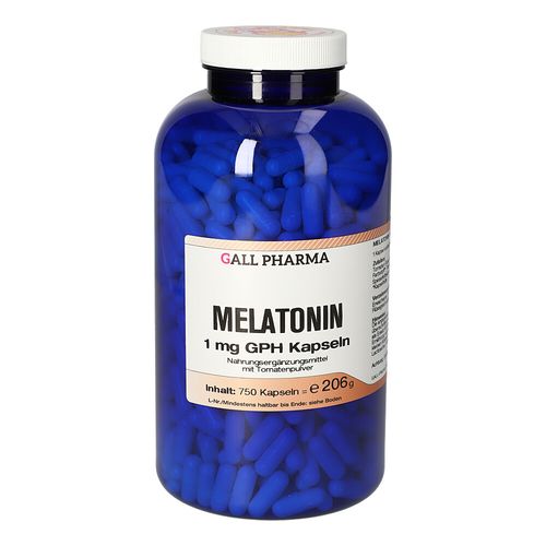 Melatonin 1mg GPH Kapseln, 750 Stk., Ogrefish Filmproduktions GmbH