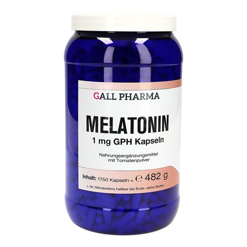 Melatonin 1mg GPH Kapseln, 1750 Stk., Ogrefish Filmproduktions GmbH