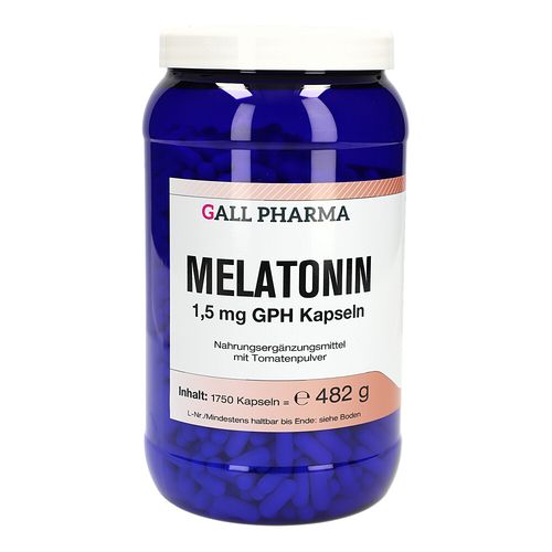 Melatonin 1.5mg GPH Kapseln, 1750 Stk., Ogrefish Filmproduktions GmbH
