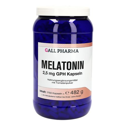 Melatonin 2.5mg GPH Kapseln, 1750 Stk., Ogrefish Filmproduktions GmbH