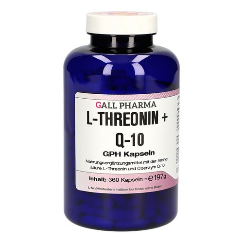 L-Threonin + Q-10 GPH Kapseln, 360 Stk., Hecht-Pharma GmbH