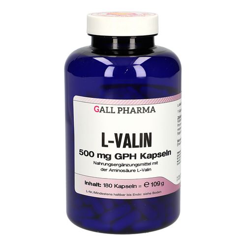 L-Valin 500 mg GPH Kapseln, 180 Stk., Hecht-Pharma GmbH