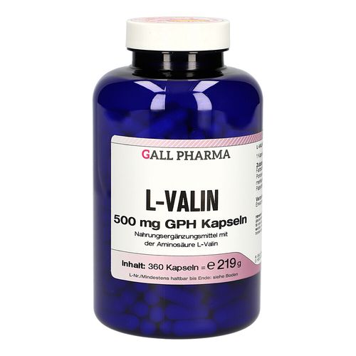 L-Valin 500 mg GPH Kapseln, 360 Stk., Hecht-Pharma GmbH
