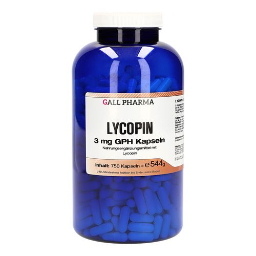 Lycopin 3 mg GPH Kapseln, 750 Stk., Hecht-Pharma GmbH